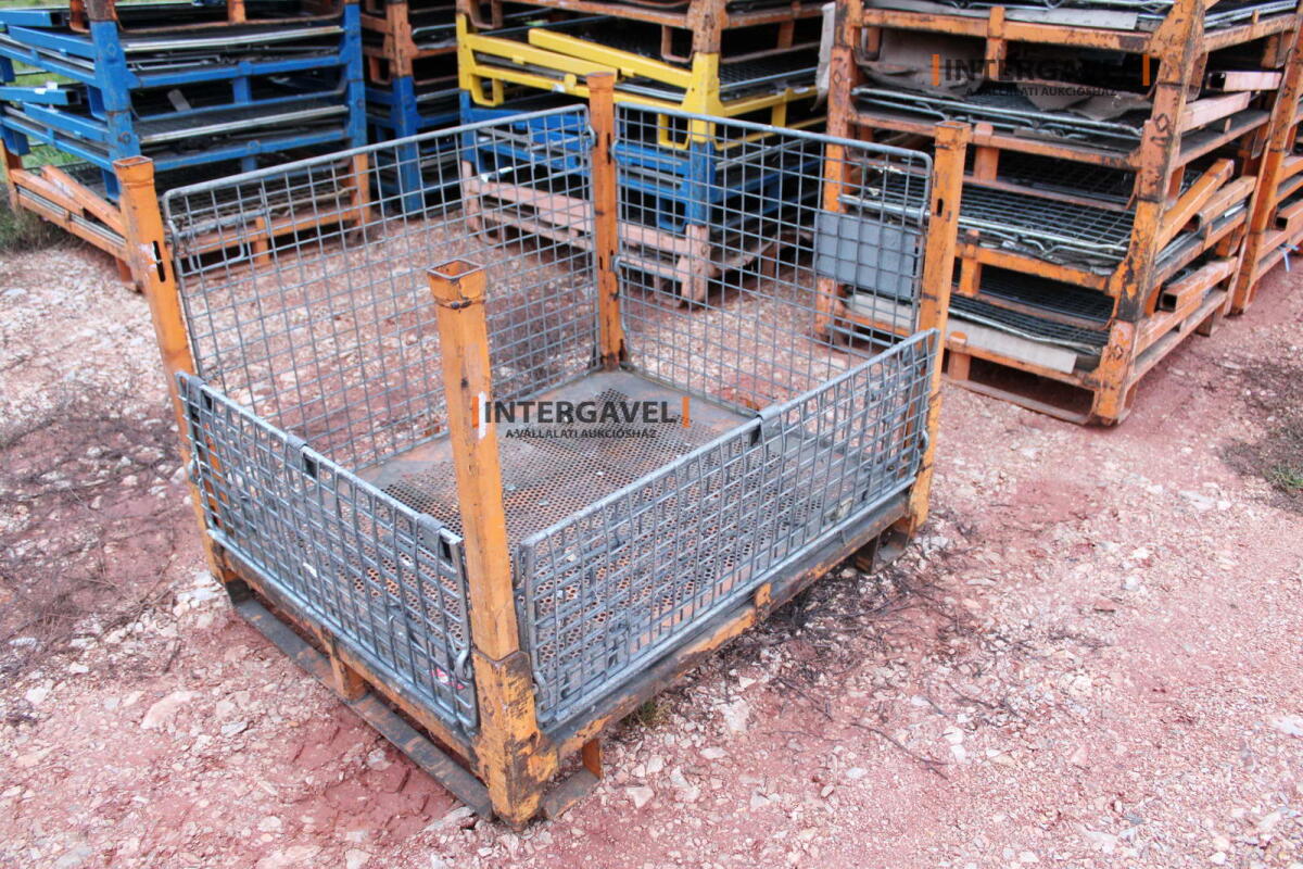 Rácsos konténer - összecsukható 29