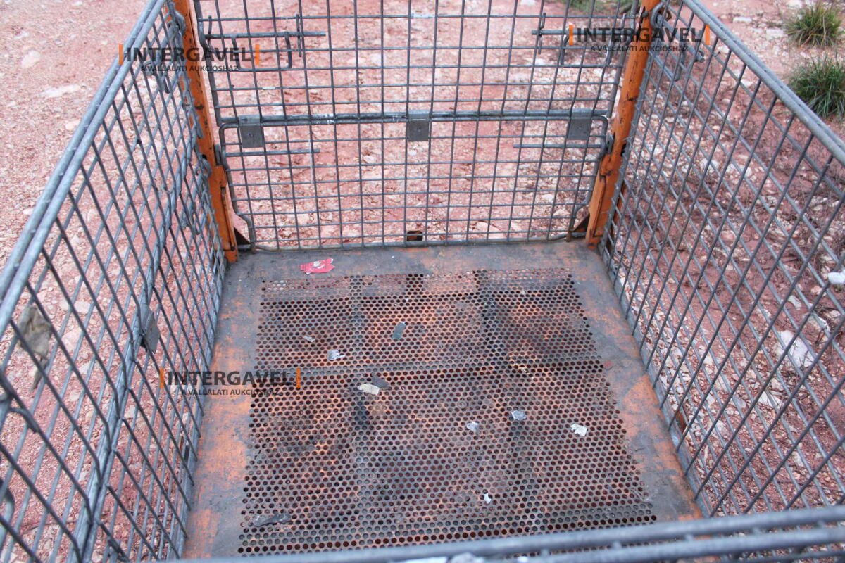 Rácsos konténer - összecsukható 33