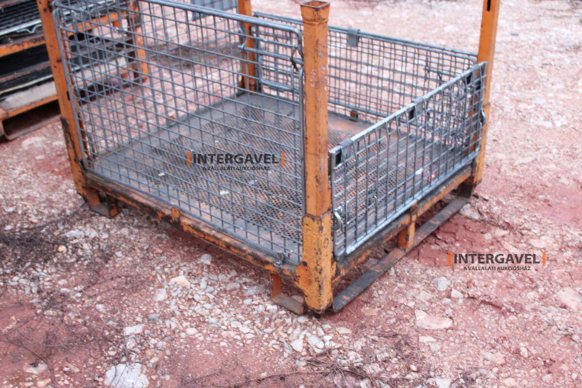 Rácsos konténer - összecsukható 35