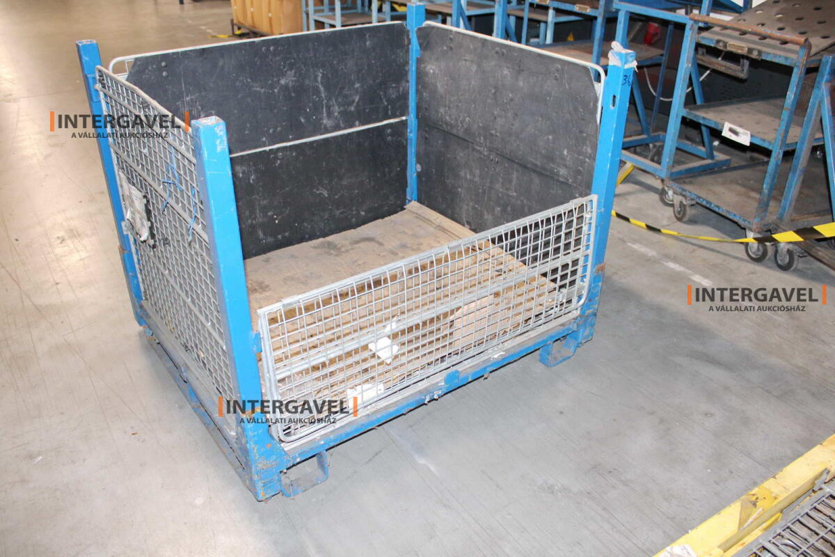 Rácsos konténer - összecsukható 4