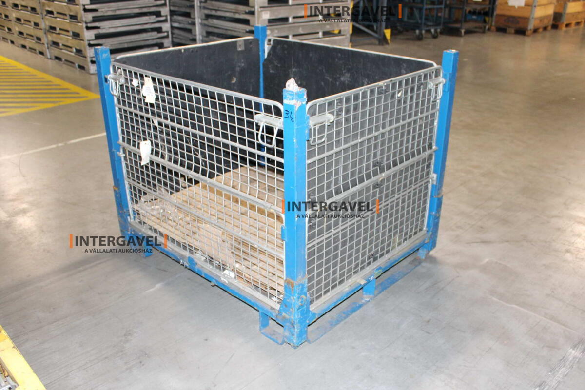 Rácsos konténer - összecsukható 6