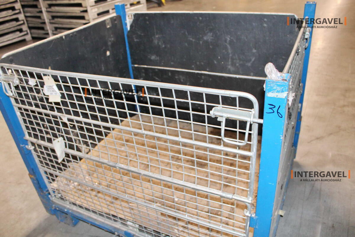 Rácsos konténer - összecsukható 8