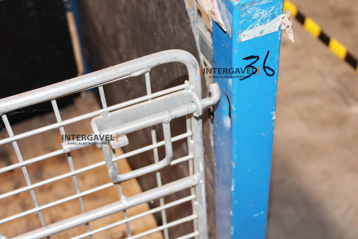 Rácsos konténer - összecsukható 9