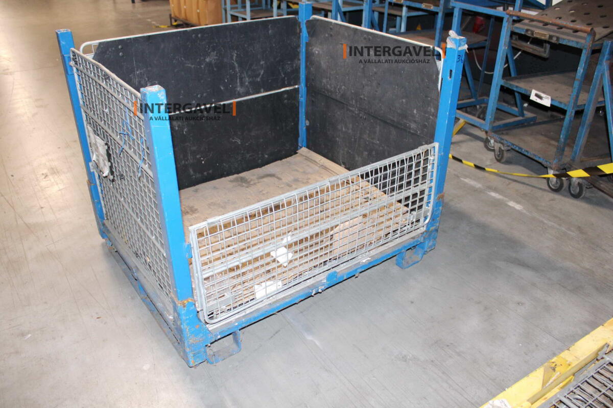 Rácsos konténer - összecsukható 10