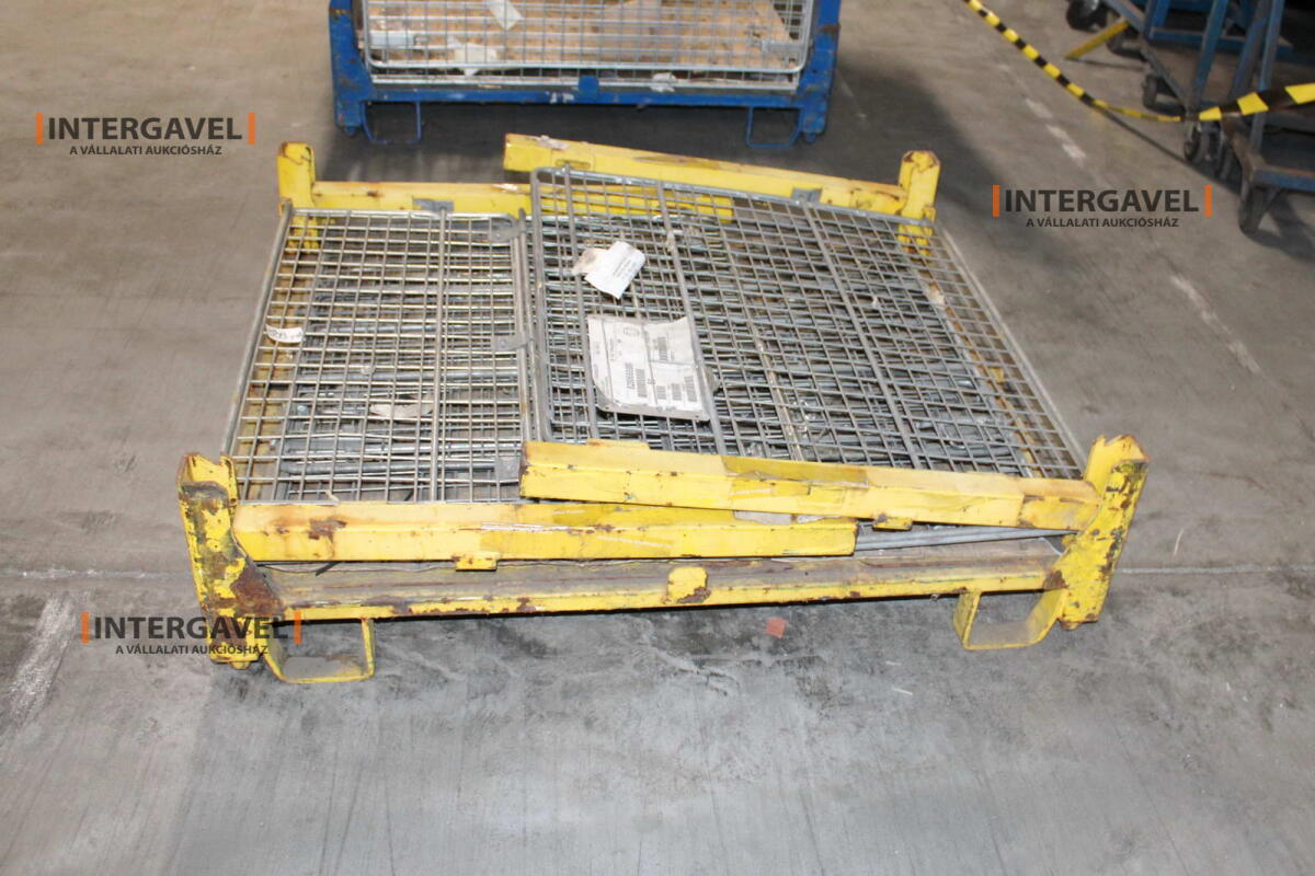 Rácsos konténer - összecsukható 18