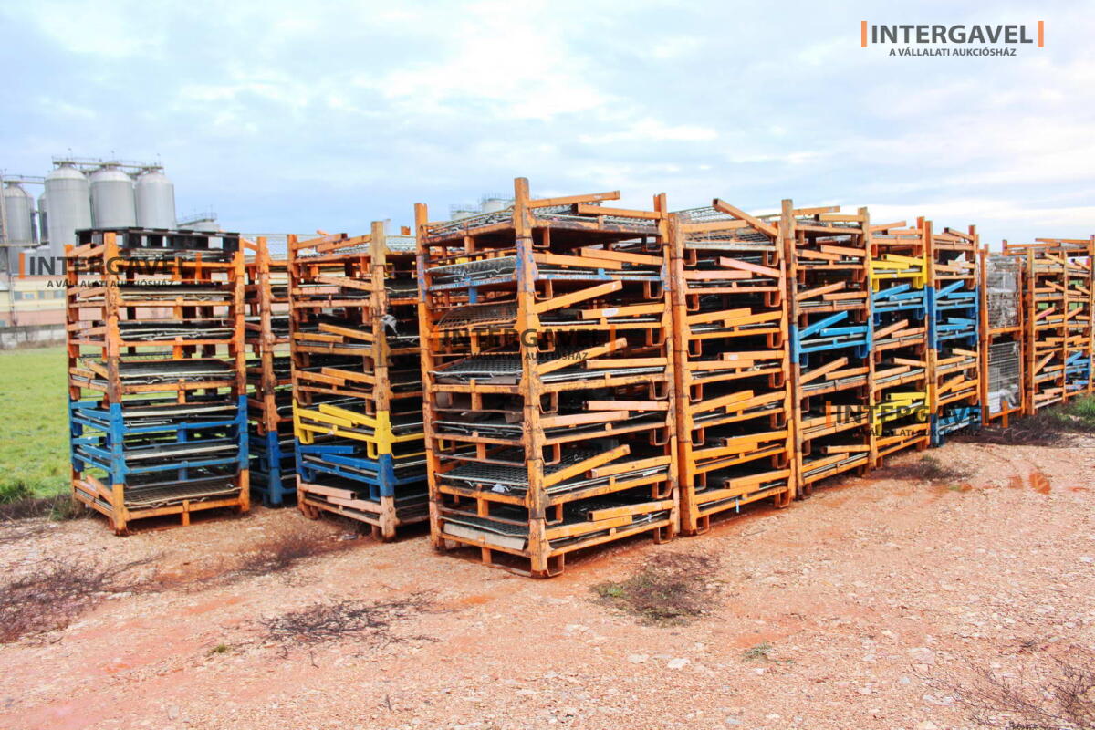 Rácsos konténer - összecsukható 24