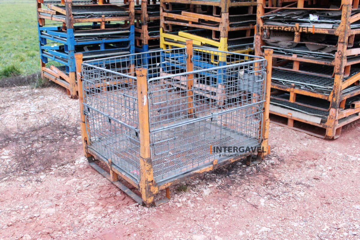 Rácsos konténer - összecsukható 27