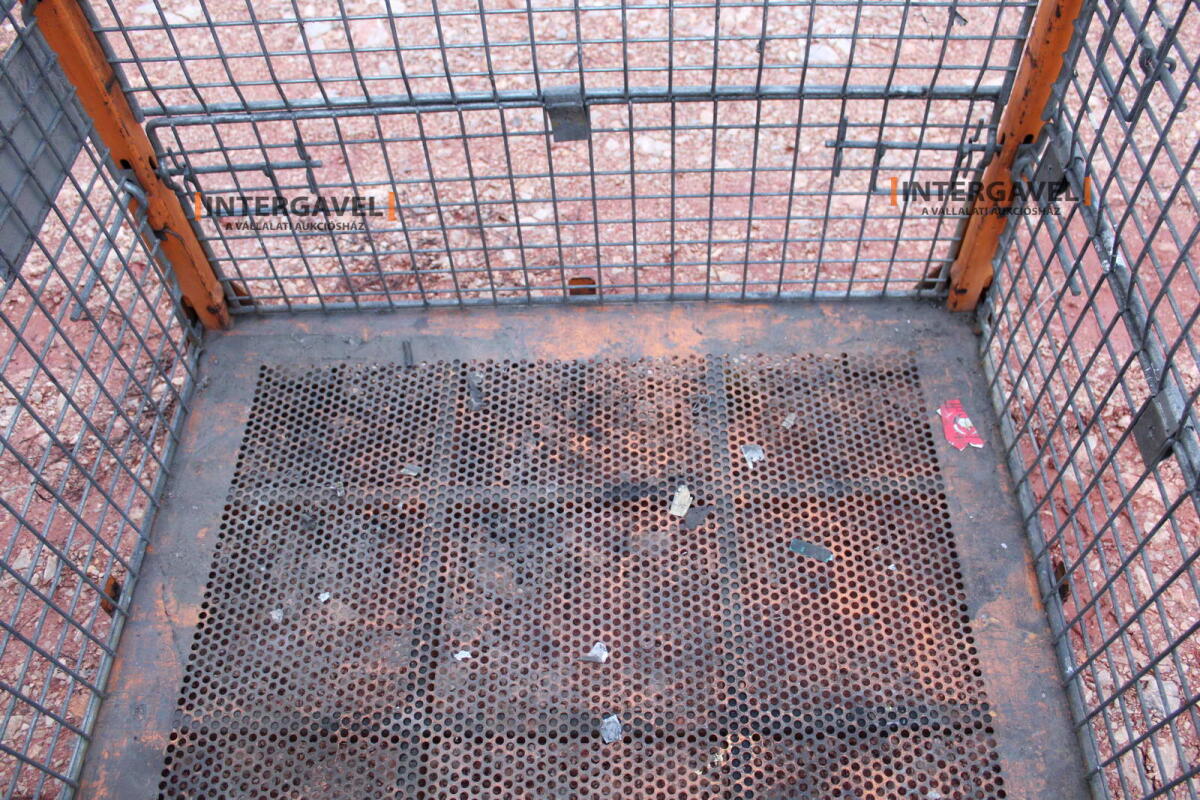 Rácsos konténer - összecsukható 32