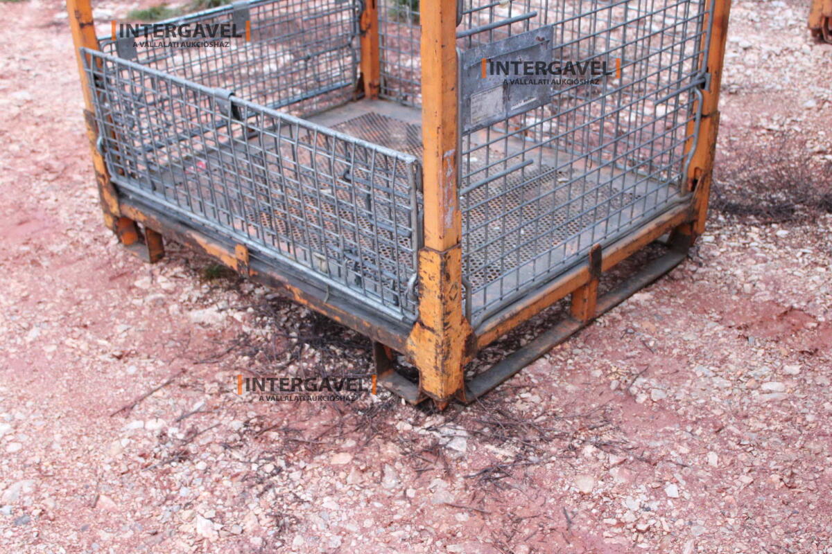 Rácsos konténer - összecsukható 34