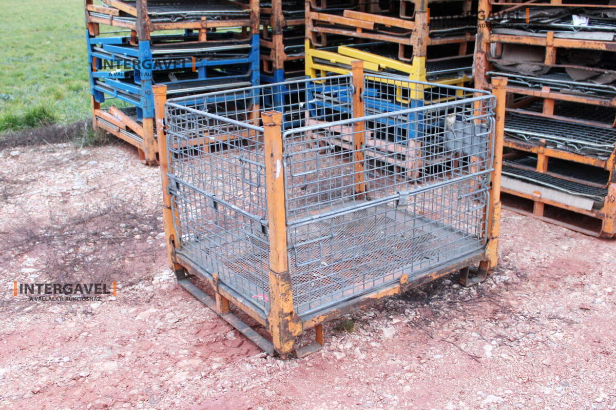 Rácsos konténer - összecsukható 2