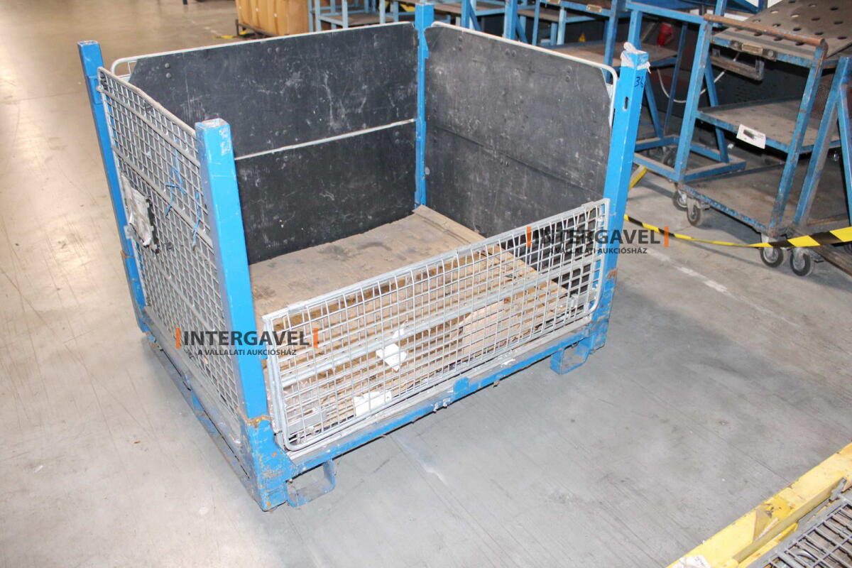 Rácsos konténer - összecsukható 4