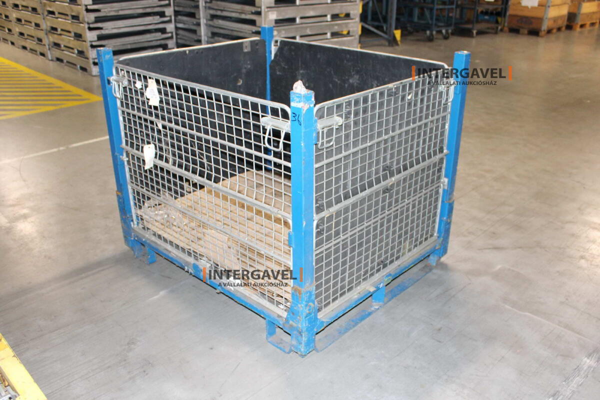 Rácsos konténer - összecsukható 6