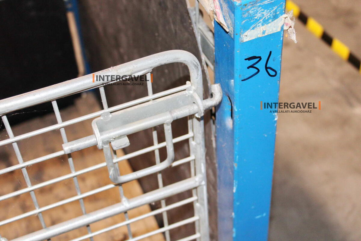 Rácsos konténer - összecsukható 9