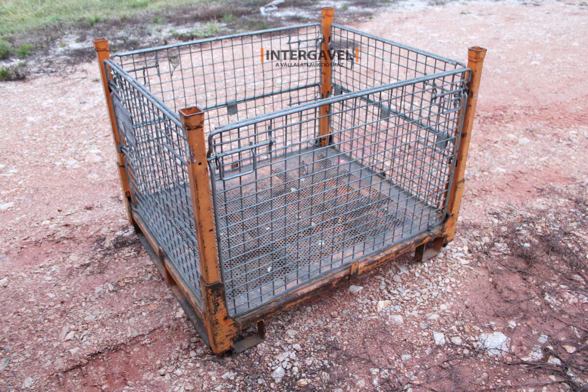 Rácsos konténer - összecsukható 28