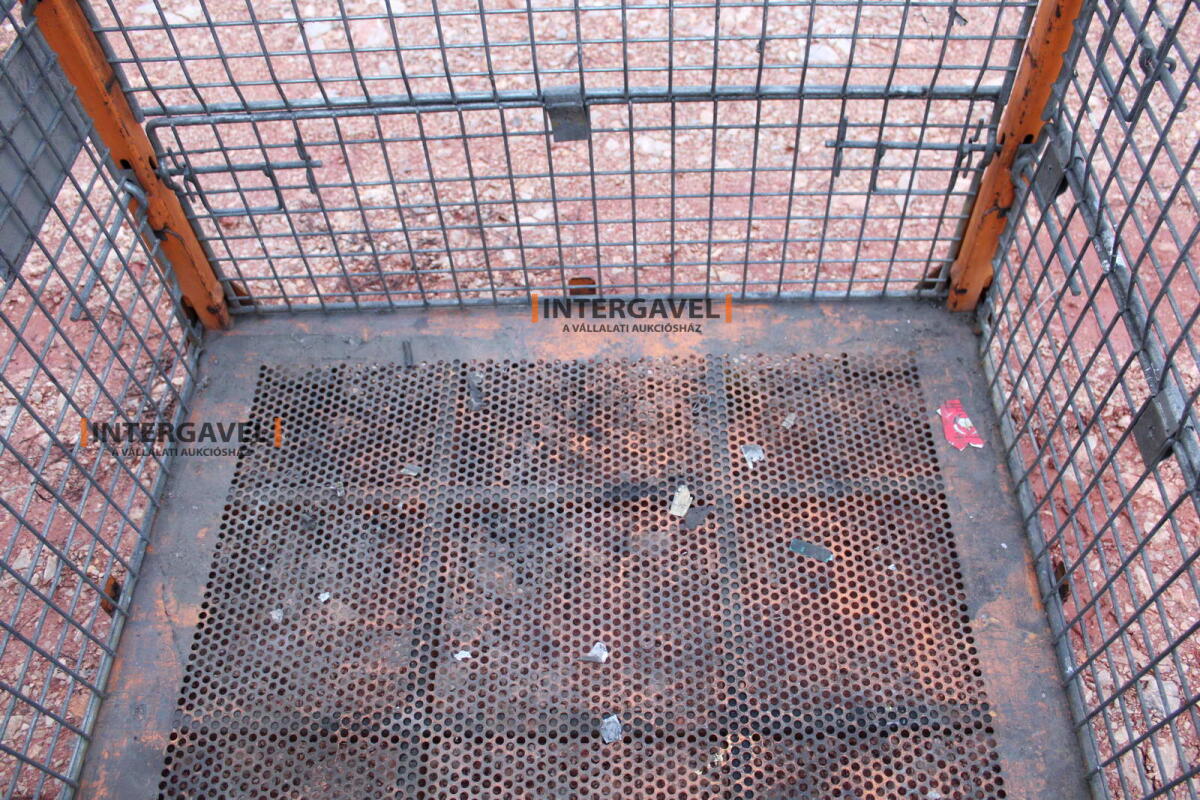 Rácsos konténer - összecsukható 32