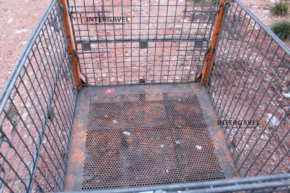 Rácsos konténer - összecsukható 33