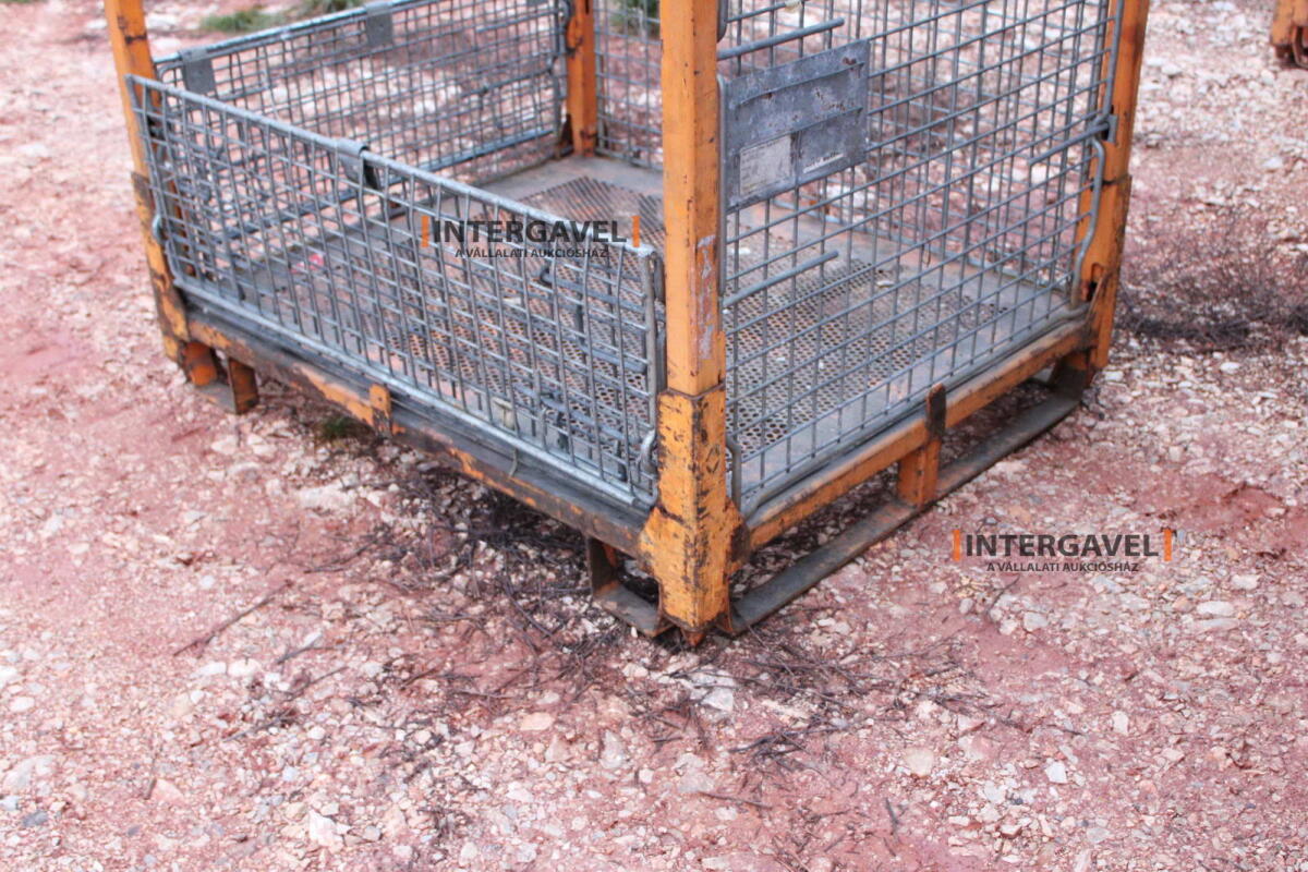 Rácsos konténer - összecsukható 34