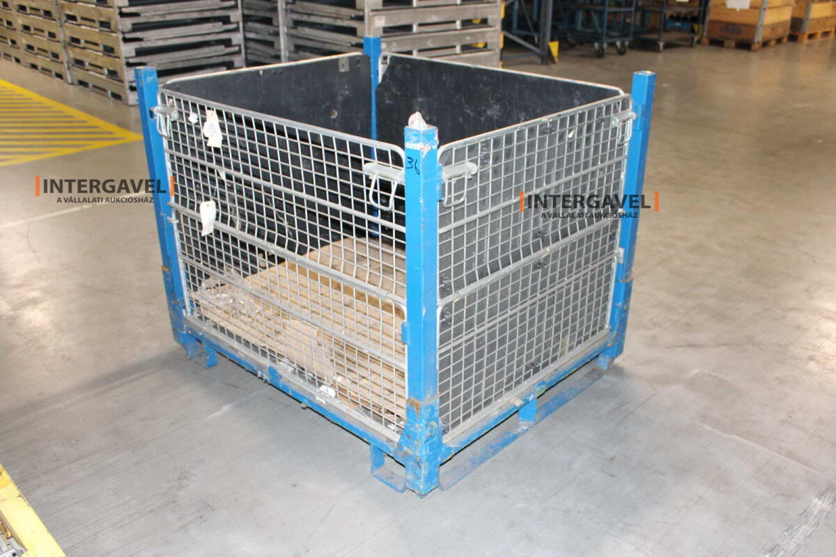 Rácsos konténer - összecsukható 6