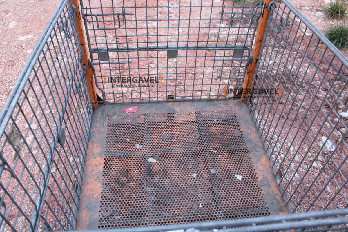 Rácsos konténer - összecsukható 33