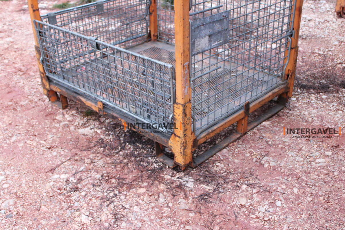 Rácsos konténer - összecsukható 34