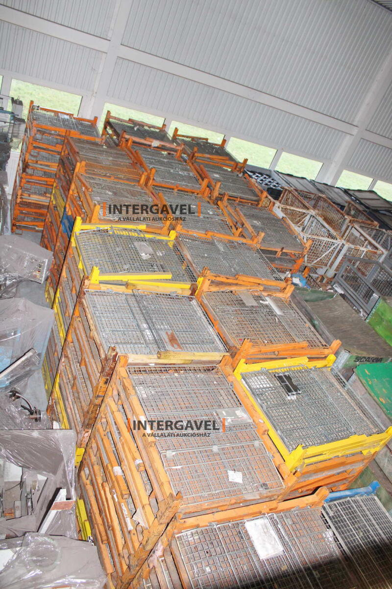 Rácsos konténer - összecsukható 22