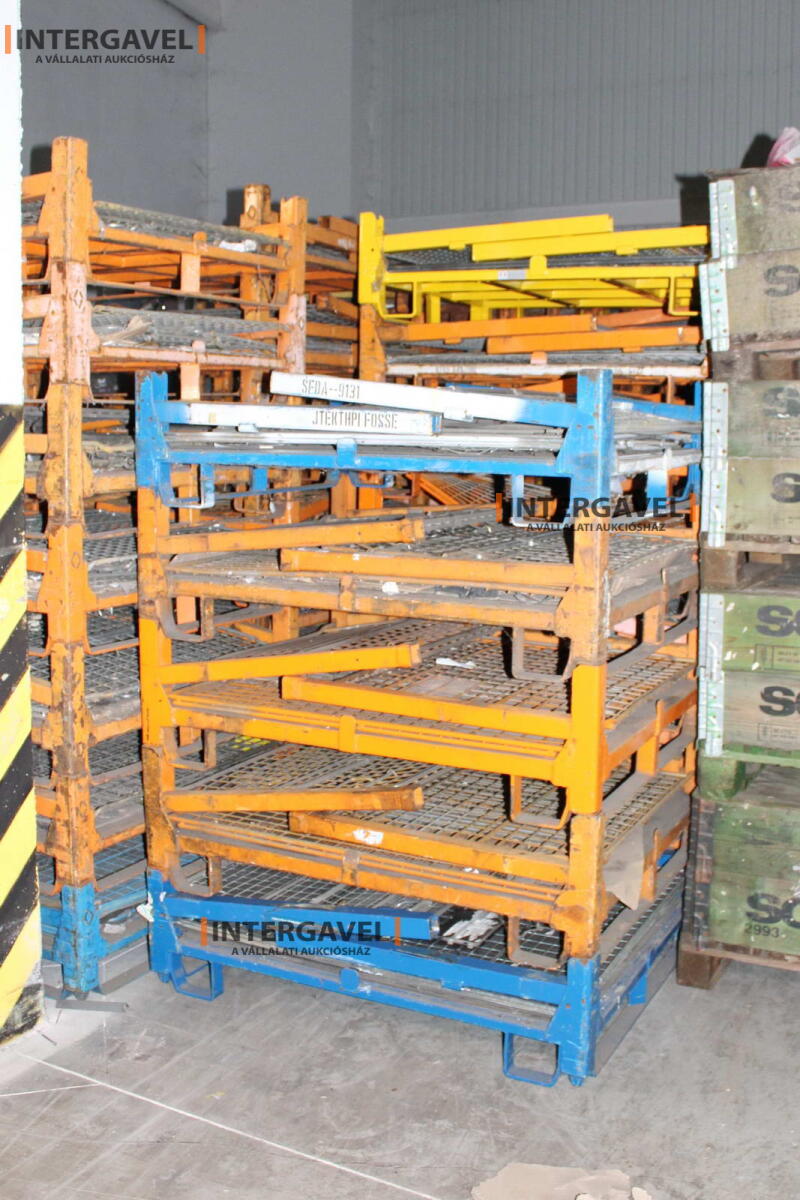 Rácsos konténer - összecsukható 23