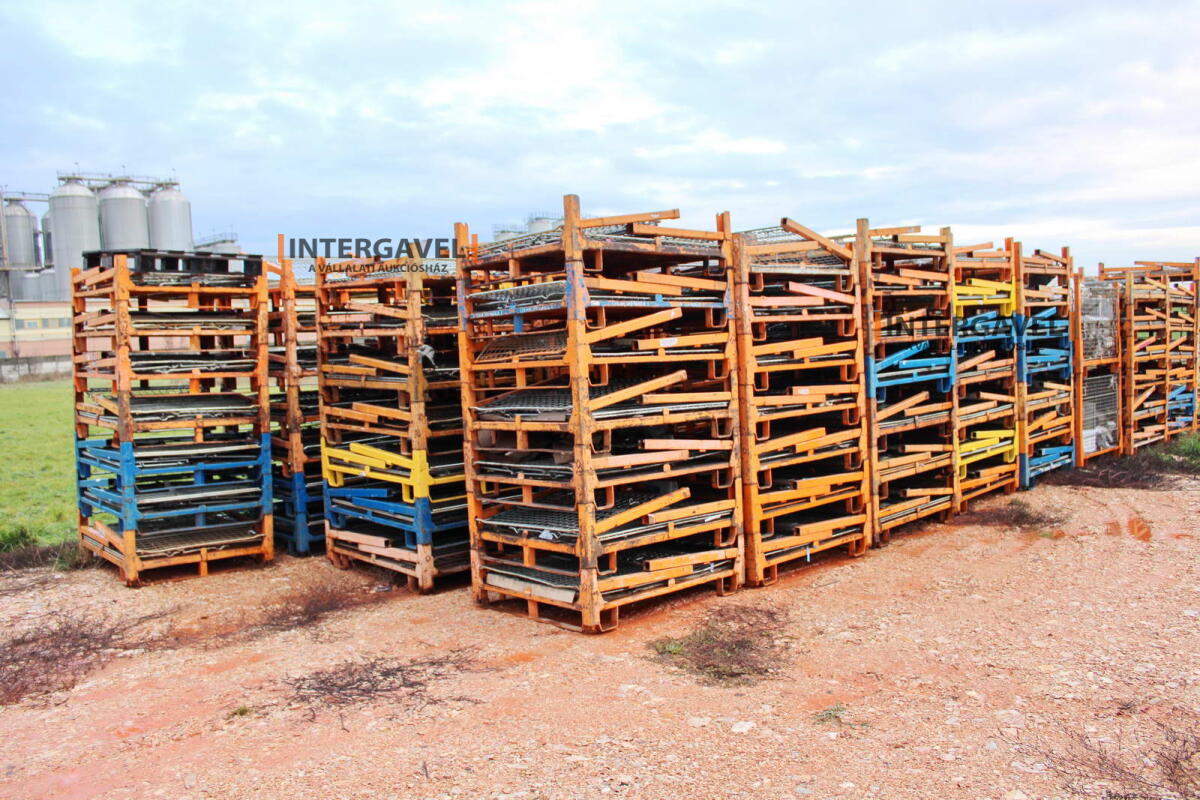 Rácsos konténer - összecsukható 24