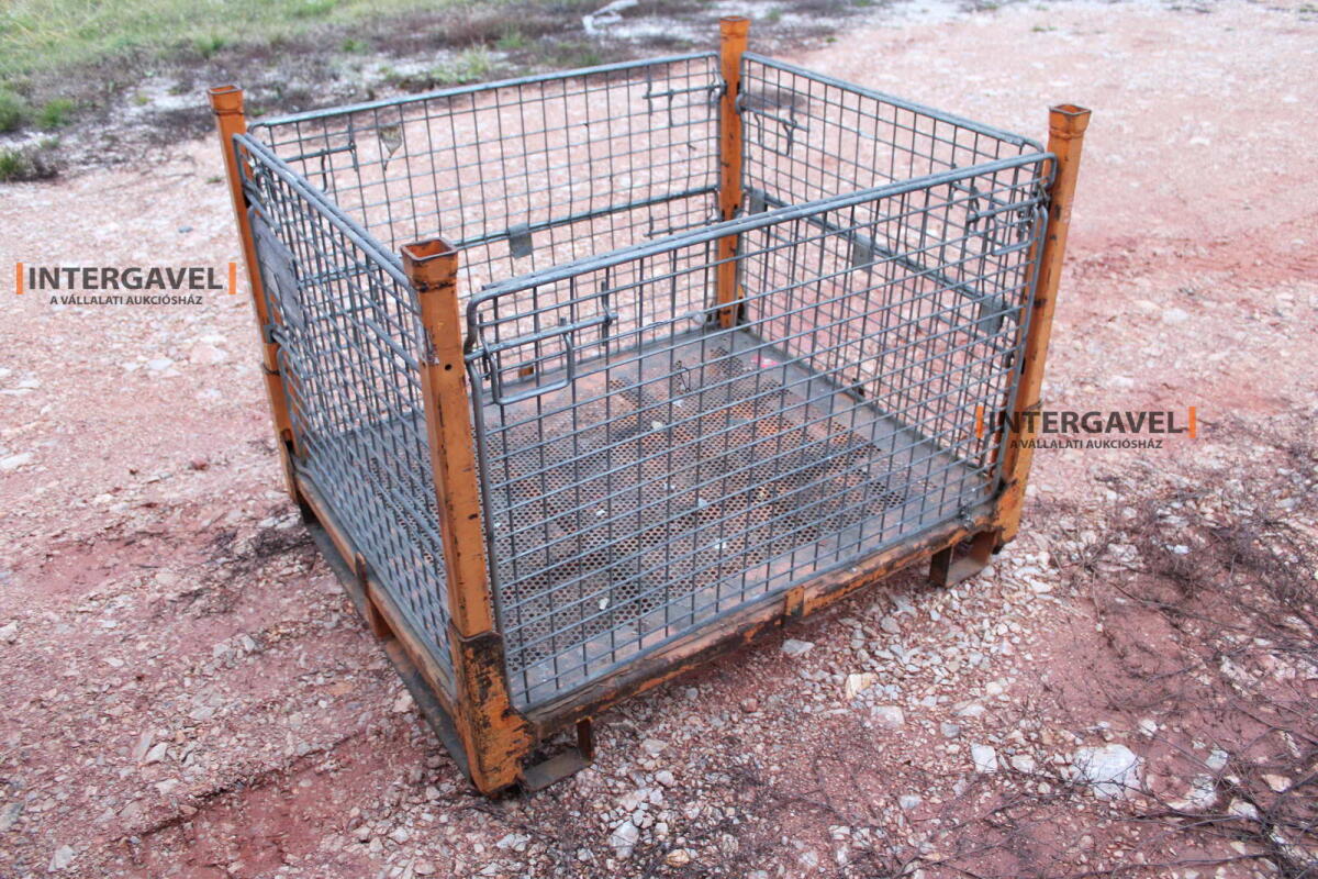 Rácsos konténer - összecsukható 28