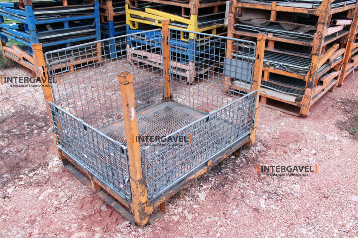 Rácsos konténer - összecsukható 29