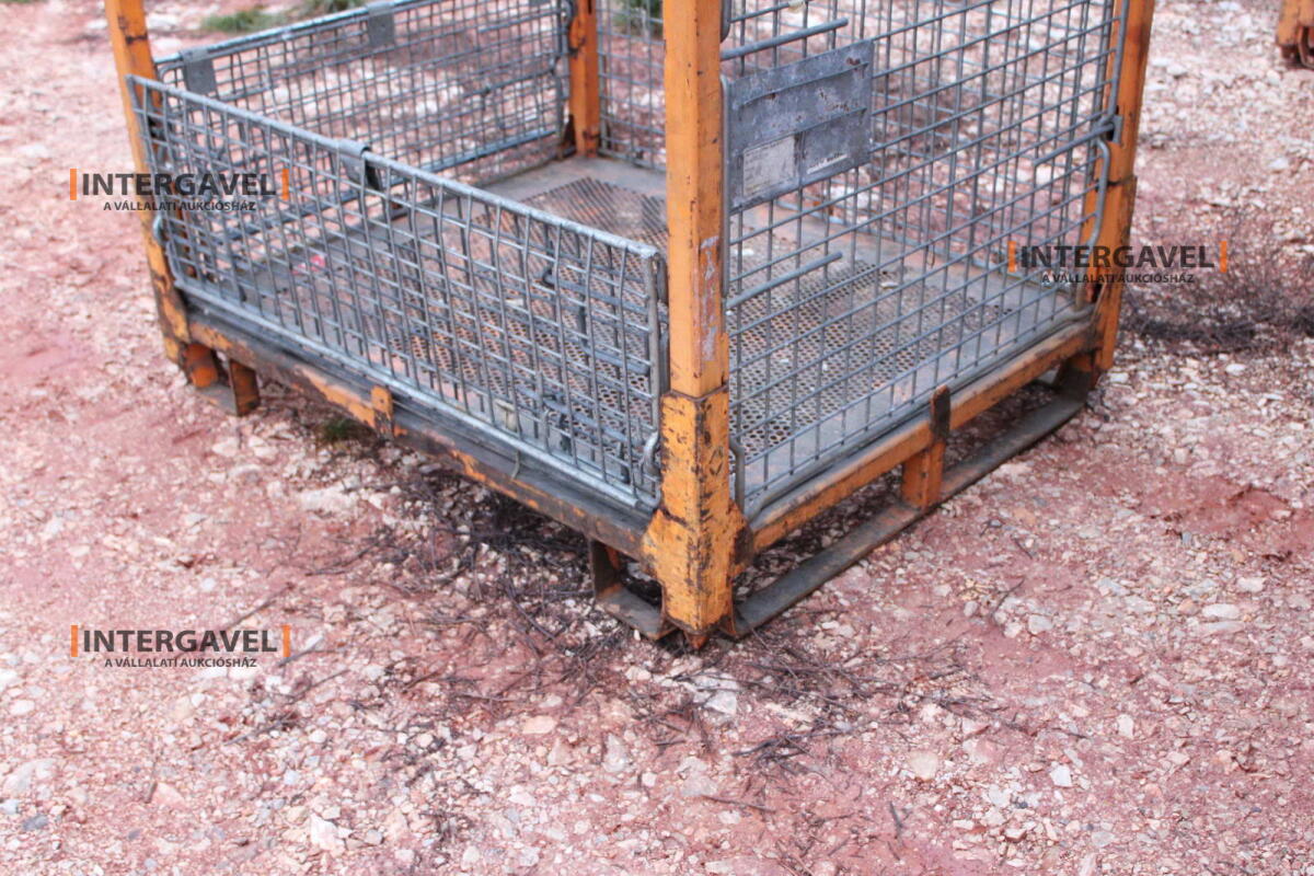 Rácsos konténer - összecsukható 34