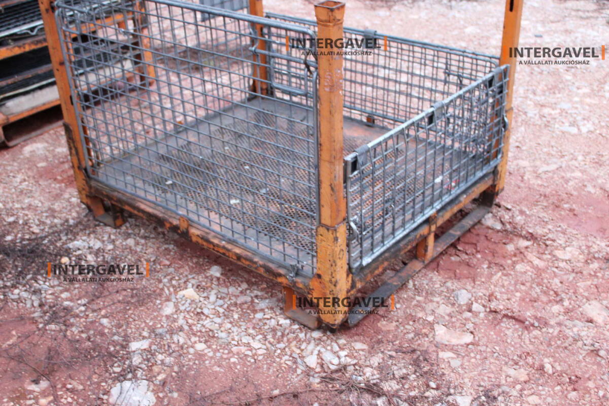 Rácsos konténer - összecsukható 35