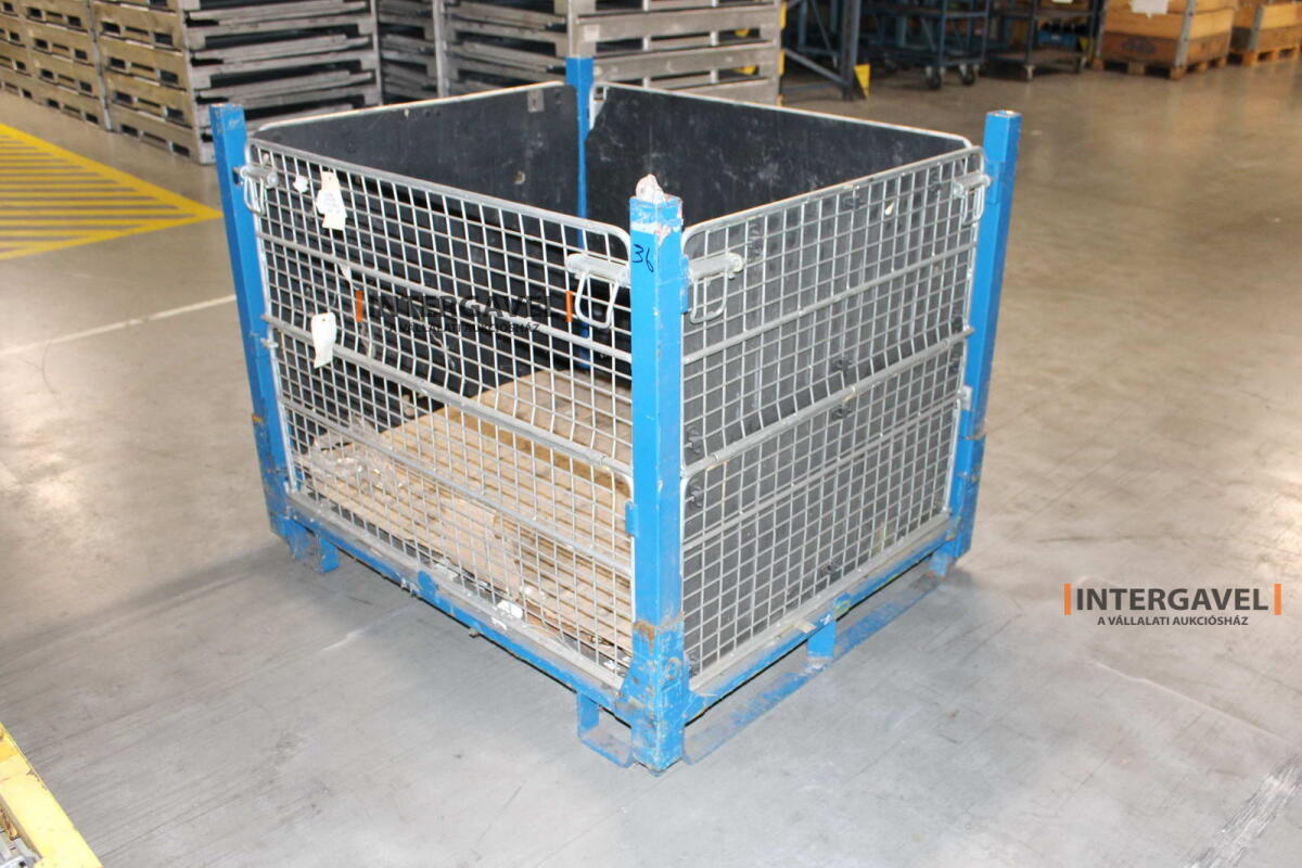 Rácsos konténer - összecsukható 6