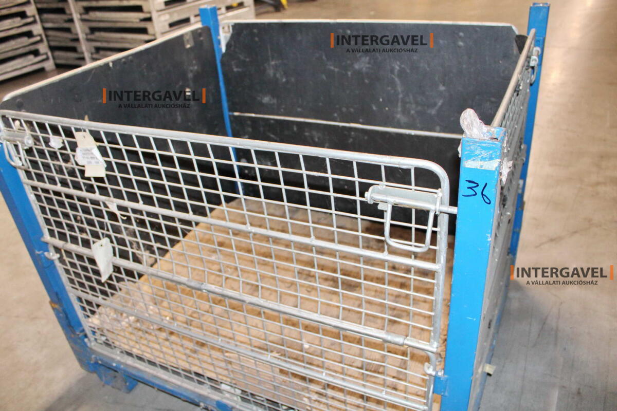 Rácsos konténer - összecsukható 8