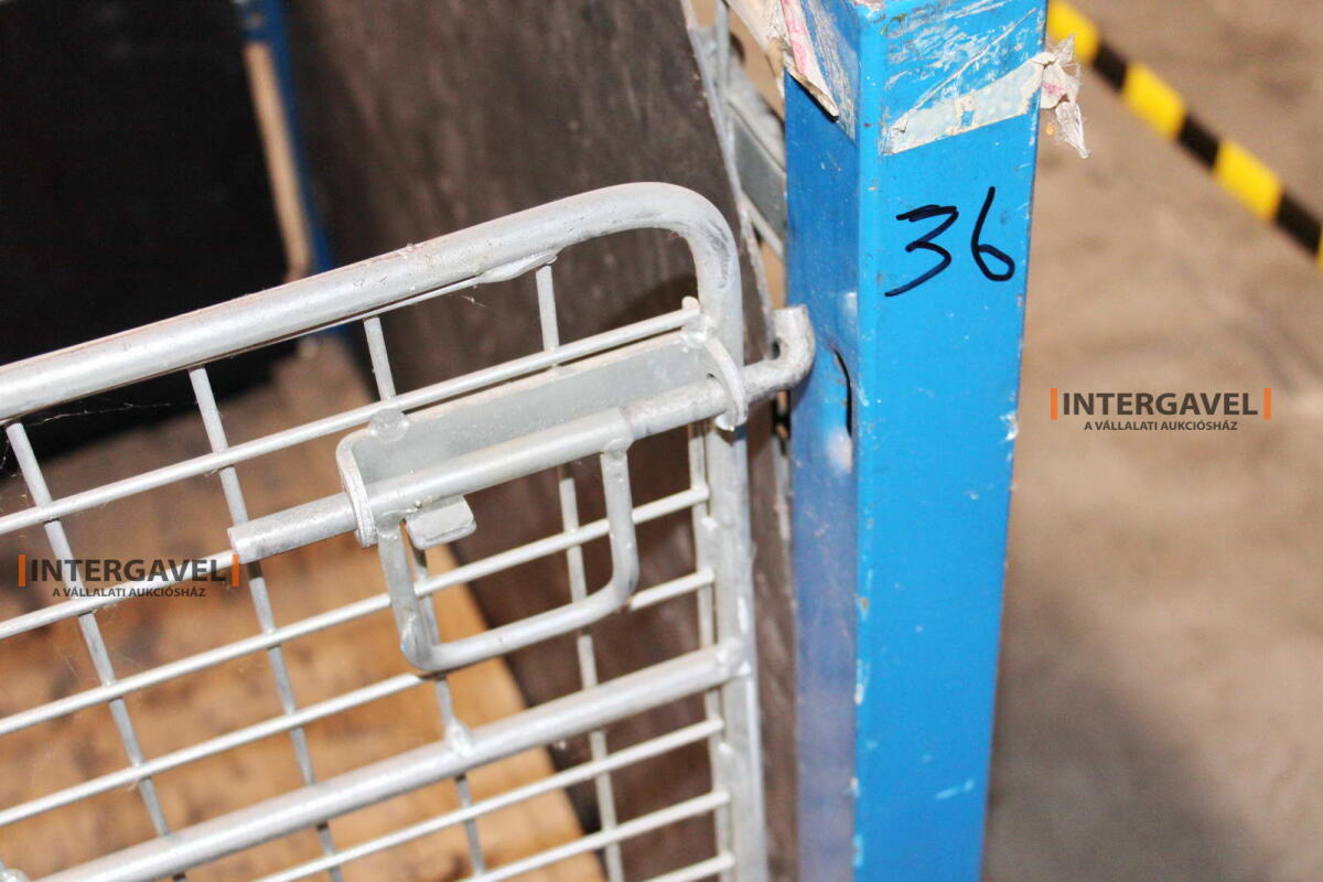 Rácsos konténer - összecsukható 9