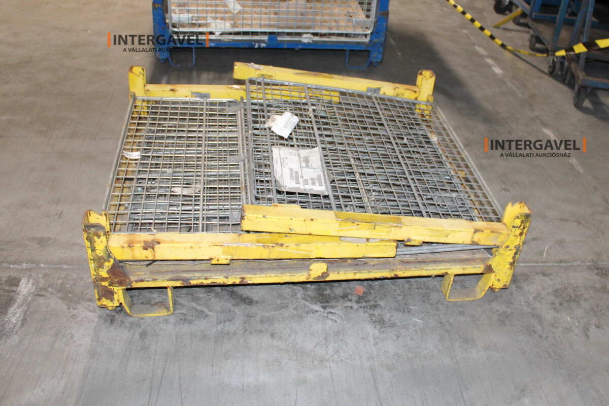 Rácsos konténer - összecsukható 18