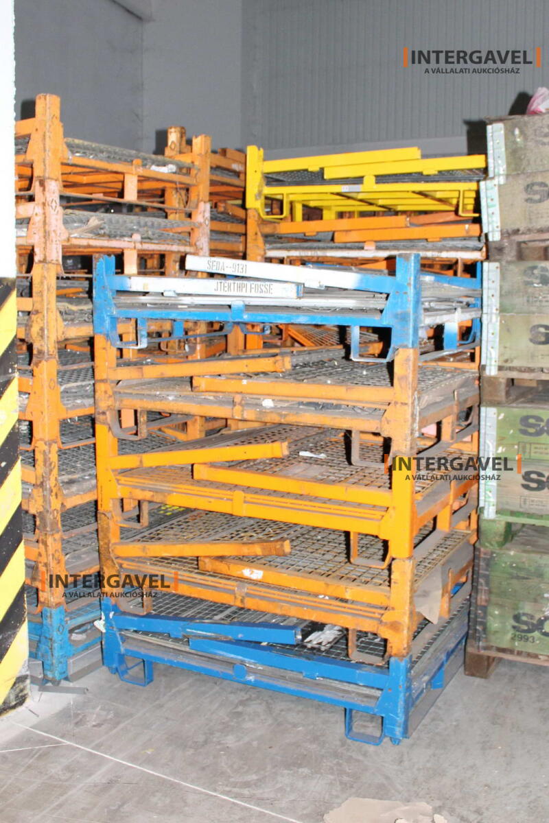 Rácsos konténer - összecsukható 23