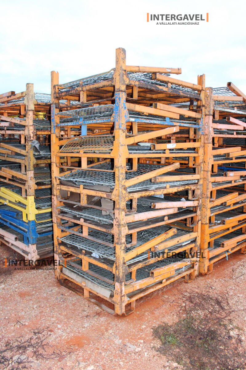 Rácsos konténer - összecsukható 25