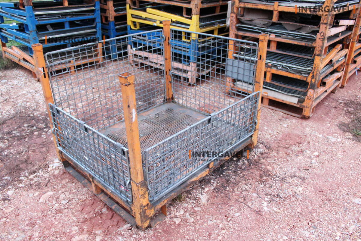 Rácsos konténer - összecsukható 29