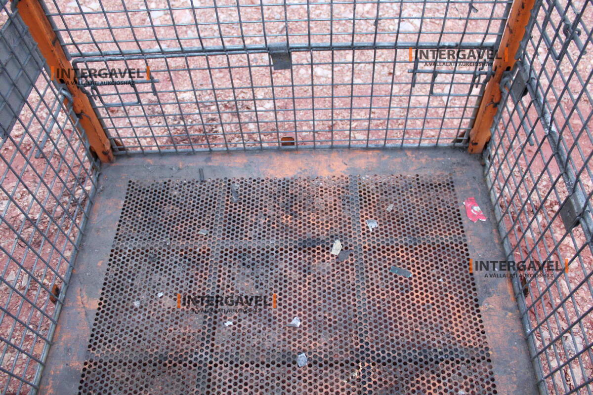 Rácsos konténer - összecsukható 32