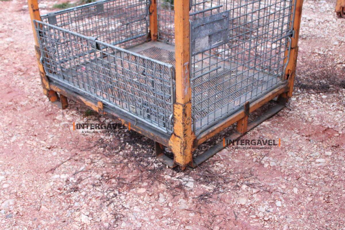 Rácsos konténer - összecsukható 34