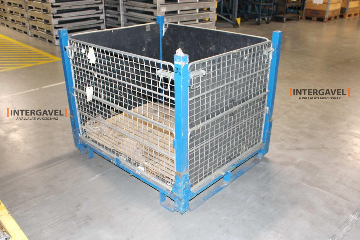 Rácsos konténer - összecsukható 6