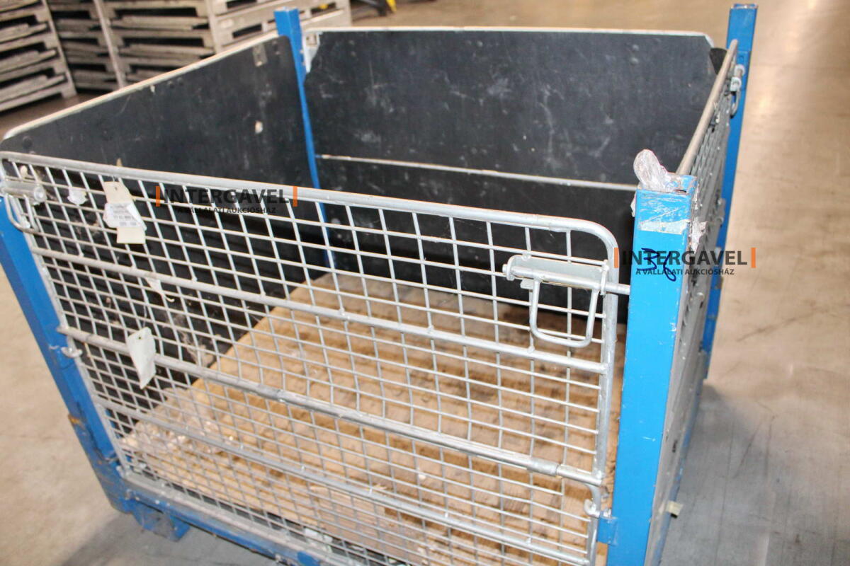 Rácsos konténer - összecsukható 8