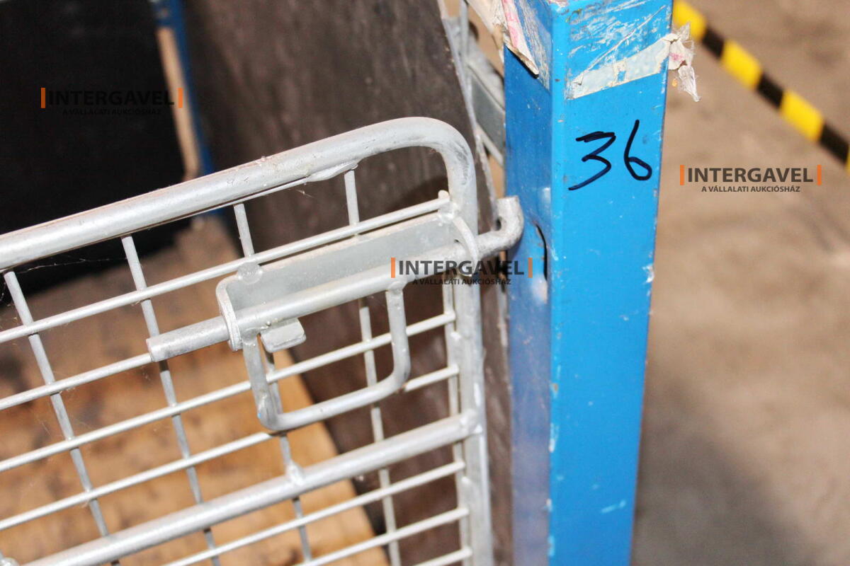 Rácsos konténer - összecsukható 9