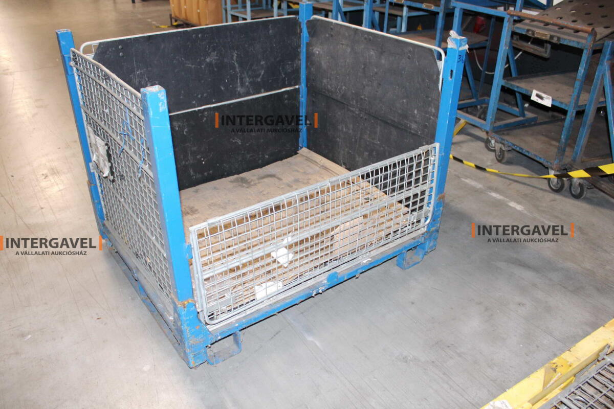 Rácsos konténer - összecsukható 10