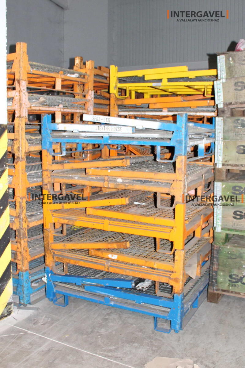 Rácsos konténer - összecsukható 23