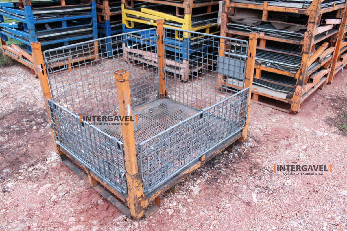 Rácsos konténer - összecsukható 29