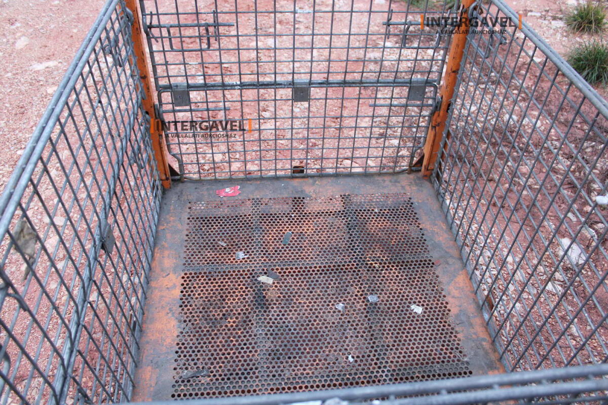 Rácsos konténer - összecsukható 33