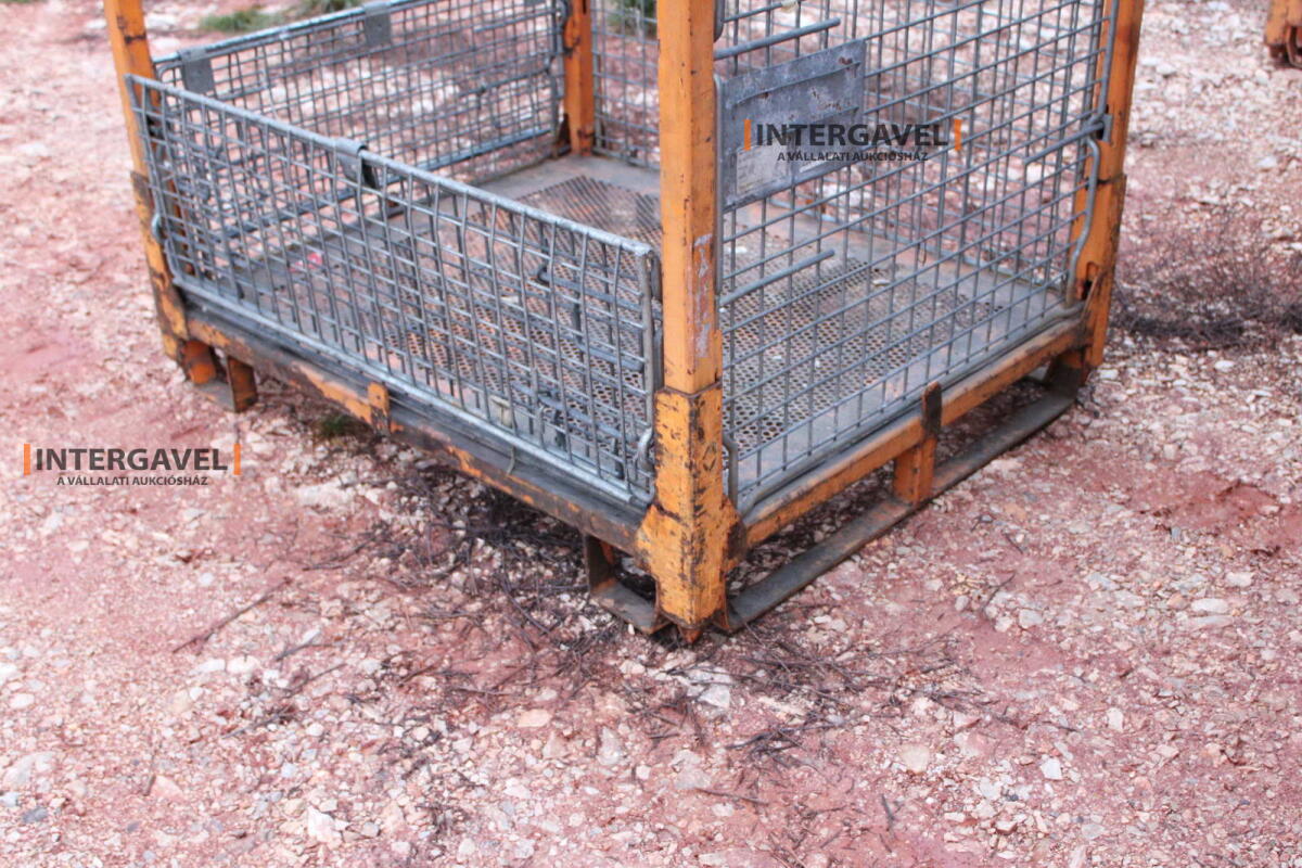 Rácsos konténer - összecsukható 34