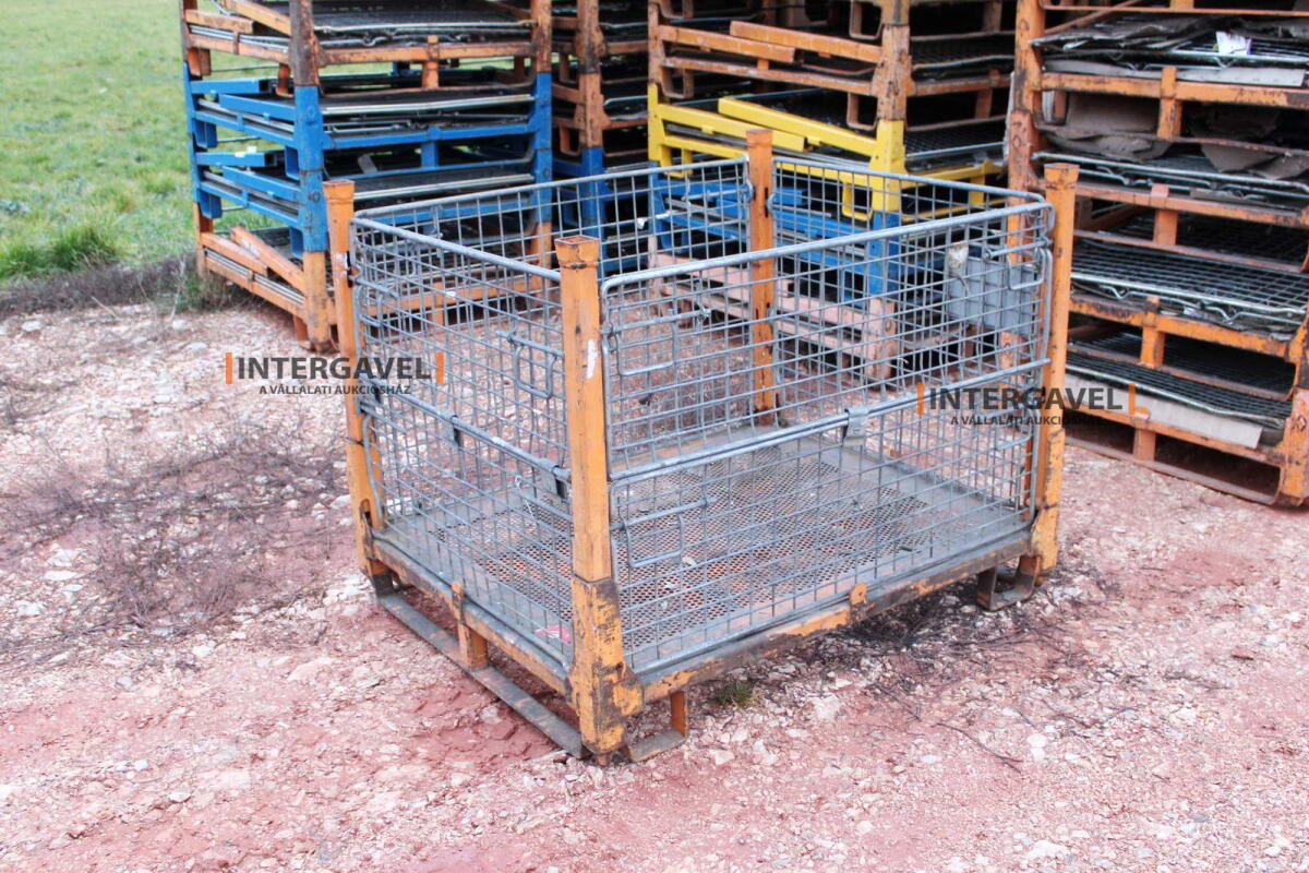 Rácsos konténer - összecsukható 2