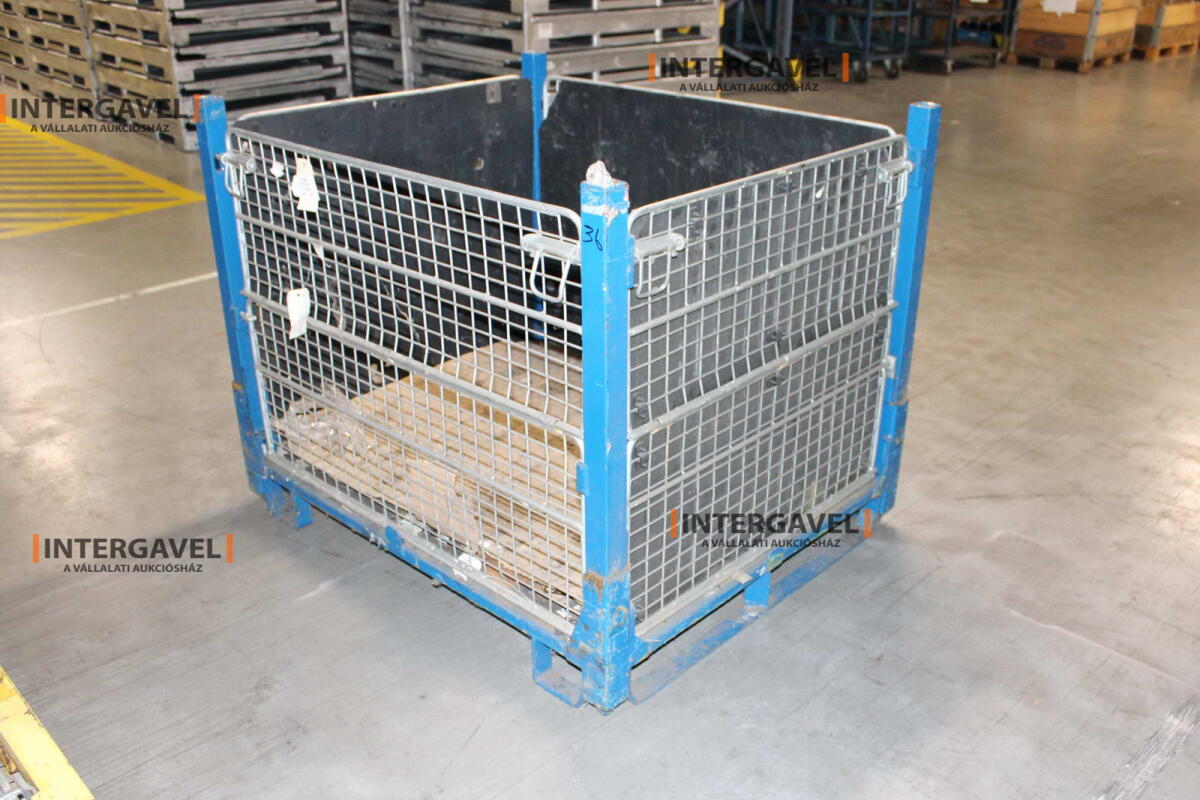 Rácsos konténer - összecsukható 6